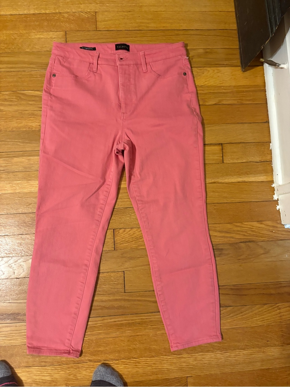 Talbots Women’s Jegging crop  Pink Slim Jeans